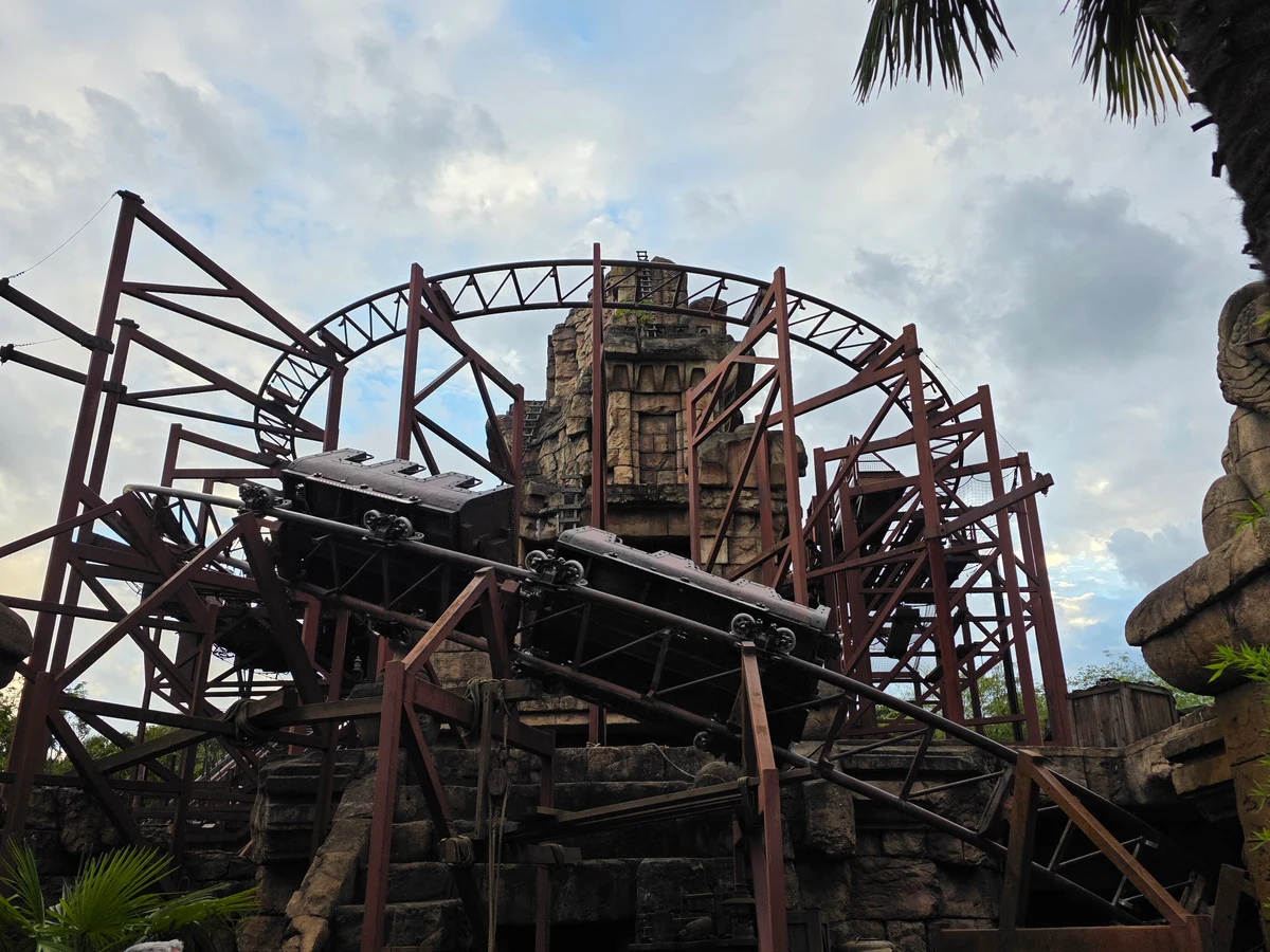 Disneyland Paris - Disneyland Park - Indiana Jones et le Temple du Péril