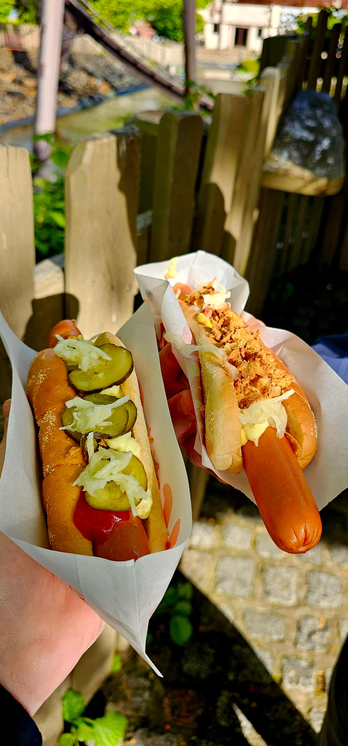 Heide Park - Make your own Hotdogs