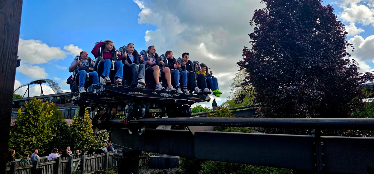Heide Park - Krake trains