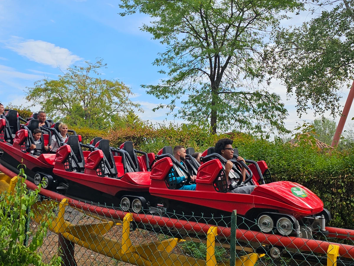 Parc Astérix - Goudurix new trains (kinda)